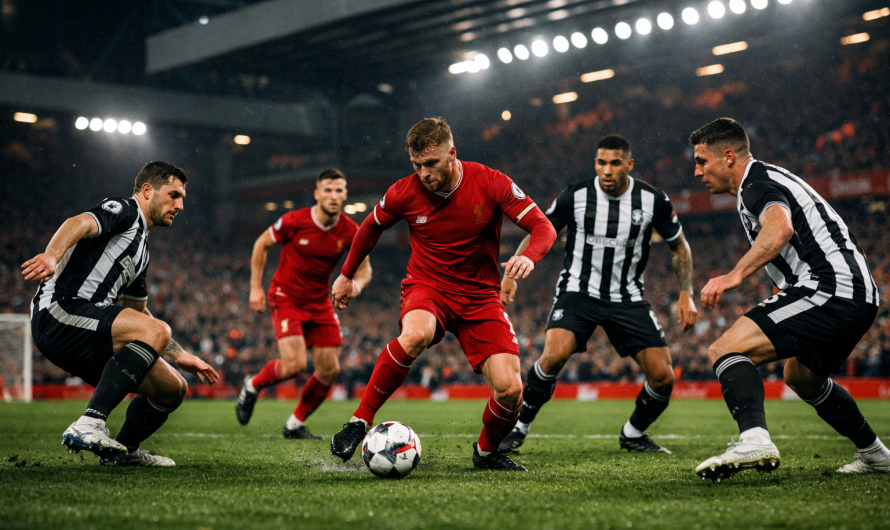 Anfield’da Büyük Karşılaşma | Liverpool ve Newcastle Çekişmesi