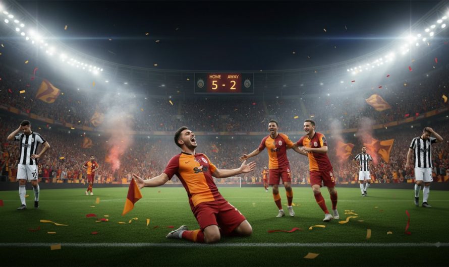 Galatasaray’dan Juventus’a Tarihi 5-2’lik Ders