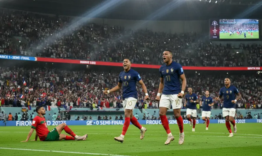 Fransa-Fas Çeyrek Final: Mbappe ve Dembele’nin Yarı Final Marş