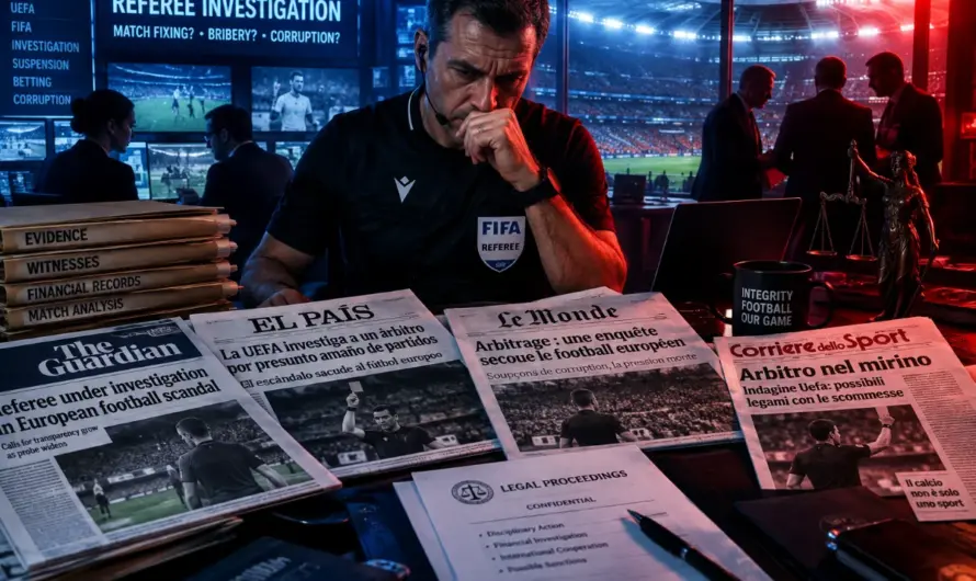 Türk Futbolunda Hakem Operasyonu: Uluslararası Basının Gözü Türkiye’de